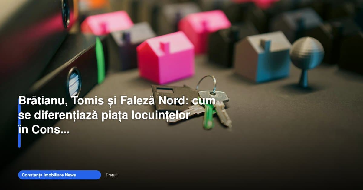apartament constanta bratianu: cum se schimbă piața în oraș