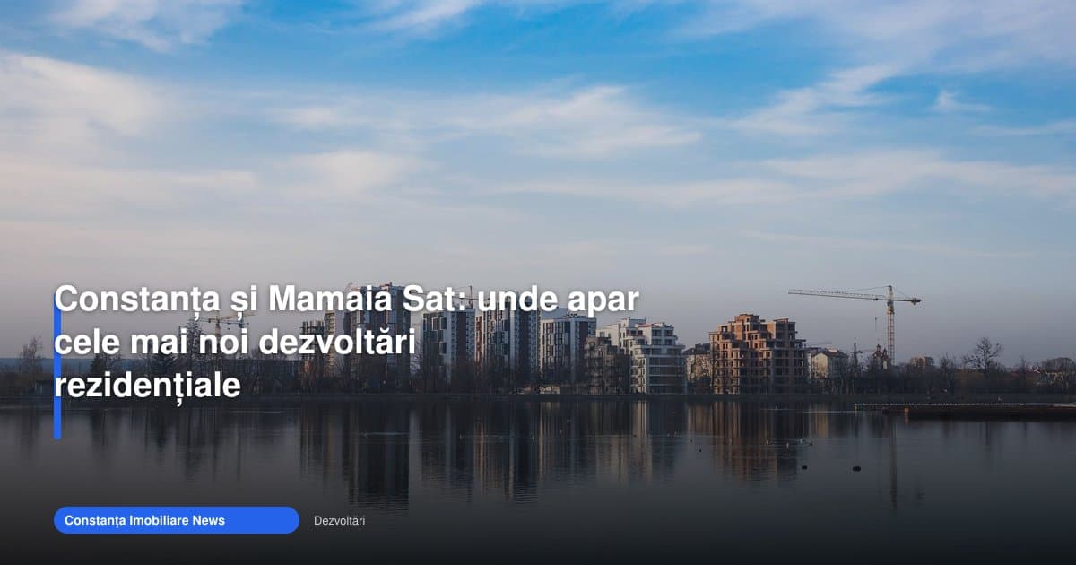Mamaia Sat atrage cele mai noi proiecte pentru apartament mamaia sat